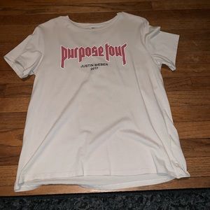 Justin Bieber Purpose tour shirt